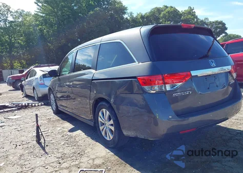 2016 Honda Odyssey Se from USA, damaged, VIN 5FNRL5H32GB007733